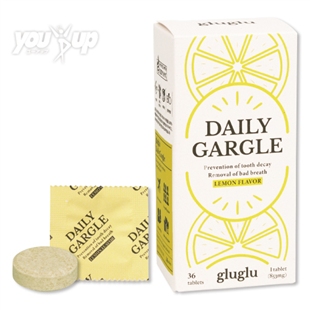 ホワイト歯磨き発泡タブレット